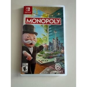 Monopoly Nintendo Switch Video Game Ubisoft Hasbro ESRB E Classic Board Game